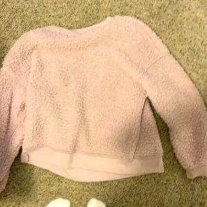Light pink cozy sweater very soft